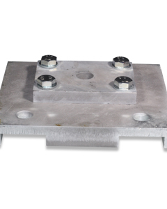 Pressure plate mounted f/SB-A/SST 5t below sheet metal b